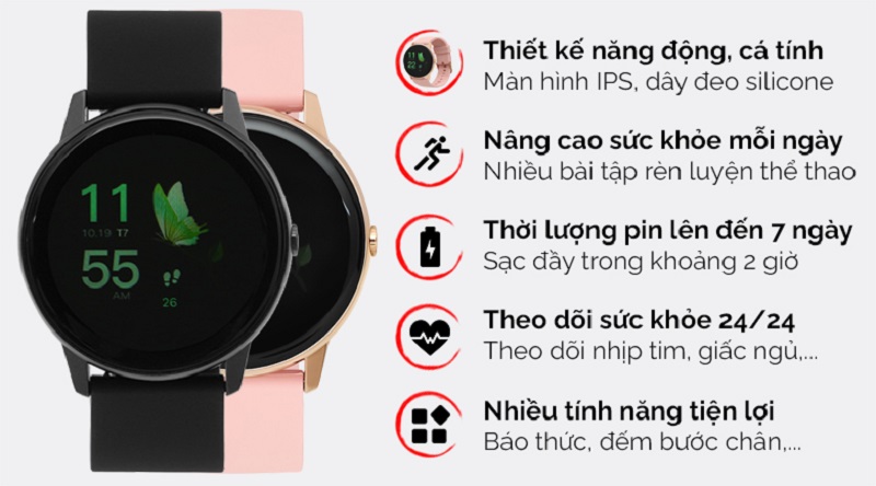 Đồng hồ thông minh BeU PT2 đánh giá chất lượng giấc ngủ với những phân tích từ hệ thống